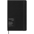 Moleskine 12 Monate Wochenplaner Smart Planner L, Durchgehend schwarz