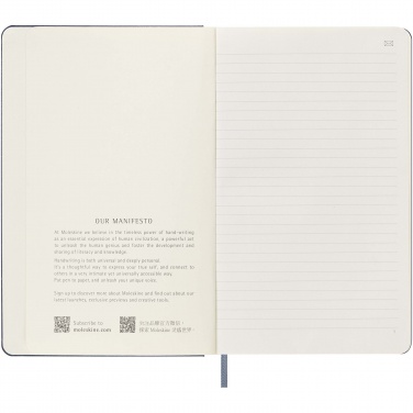 : Moleskine Large Smart Notizbuch – liniert