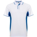 Montmelo Sport Poloshirt Unisex , Weiß / Königsblau