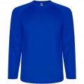 Montecarlo Langarm-Sport-Shirt für Kinder, Blau