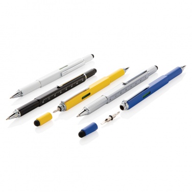 : 5-in-1 Aluminium Tool-Stift