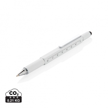 : 5-in-1 Aluminium Tool-Stift