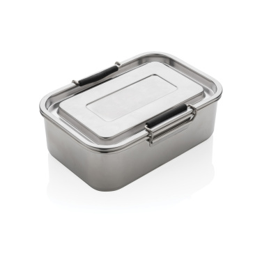 Logotrade Firmengeschenke das Foto: Auslaufsichere Lunchbox aus RCS recyceltem Stainless Steel