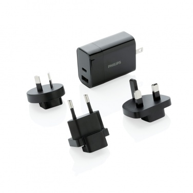 Logotrade Logogeschenke das Foto: Philips Ultra Fast PD Travel-Charger