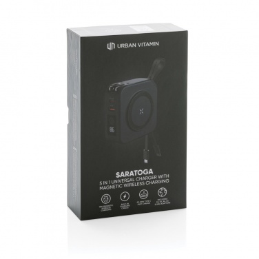 Logotrade Firmengeschenke das Foto: Urban Vitamin Saratoga 5-in-1 universal Charger