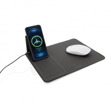 Logotrade Logogeschenke das Foto: Artic magnetischer 10W Wireless Charging Smartphonehalter