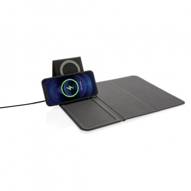 Logotrade Geschäftsgeschenke das Foto: Artic magnetischer 10W Wireless Charging Smartphonehalter