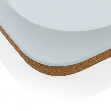 : Oregon Wireless-Charger aus RCS recyc. Kunststoff & Kork