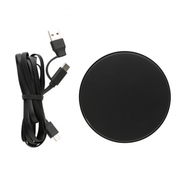 : 10W Wireless Charger aus RCS Standard recyceltem Kunststoff