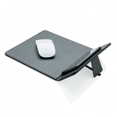 Logotrade Werbegeschenke das Foto: Mousepad mit Wireless-5W-Charging Funktion