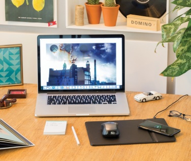 : Mousepad mit Wireless-5W-Charging Funktion