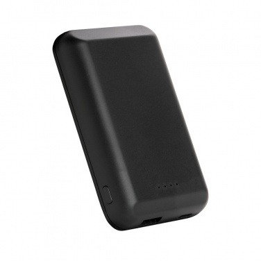 Logotrade Logogeschenke das Foto: Magnetische 5.000 mAh Wireless Powerbank