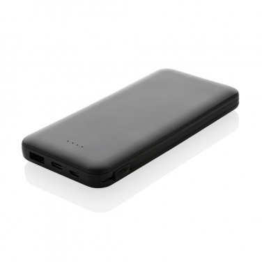 Logotrade Werbeartikel das Foto: Lockhart 10.000mAh Powerbank aus RCS Kunststoff