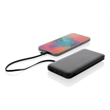 Logotrade Werbegeschenke das Foto: Lockhart 10.000mAh Powerbank aus RCS Kunststoff