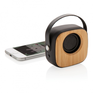 Logotrade Werbegeschenke das Foto: Bambus 3W Wireless Fashion Speaker