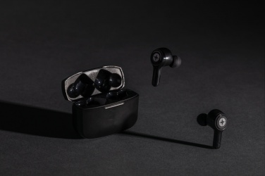 Logotrade Geschäftsgeschenke das Foto: Swiss Peak TWS ANC Earbuds