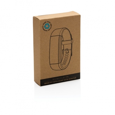 Logotrade Firmengeschenke das Foto: Sense Fit Tracker aus RCS recyceltem TPU mit Pulsmesser