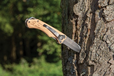 : Outdoormesser aus Holz