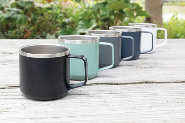 : Stainless-Steel Camping-Tasse