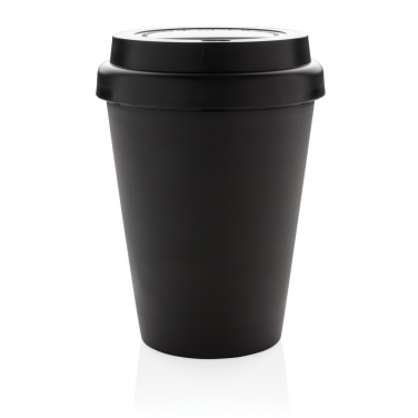 : Wiederverwendbarer doppelwandiger Kaffeebecher 300ml