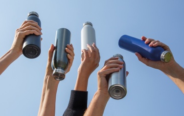 Logotrade Werbegeschenke das Foto: Auslaufgeschützte Kupfer-Vakuum-Flasche