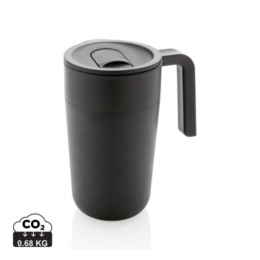 Logotrade Werbeartikel das Foto: GRS recycelte PP und Stainless Steel Tasse mit Griff