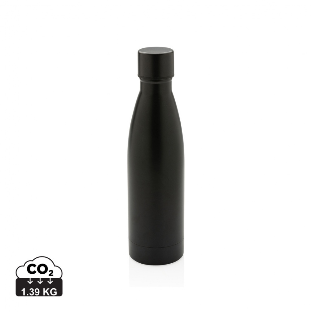 Logotrade Firmengeschenke das Foto: RCS recycelte Stainless Steel Solid Vakuum-Flasche