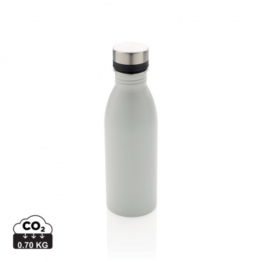 Logotrade Firmengeschenke das Foto: Deluxe Wasserflasche aus RCS recyceltem Stainless-Steel