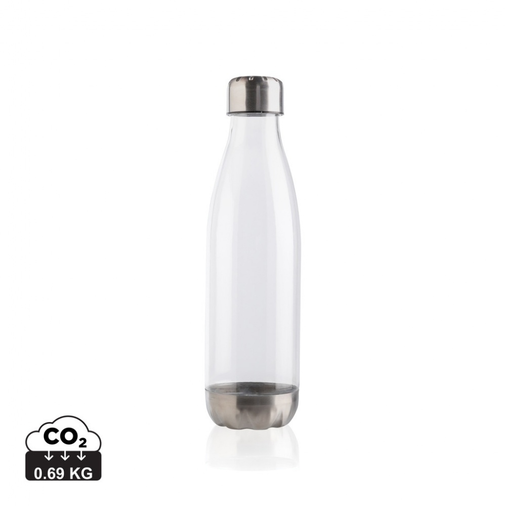 Logotrade Logogeschenke das Foto: Auslaufsichere Trinkflasche mit Stainless-Steel-Deckel