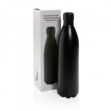 : Solid Color Vakuum Stainless-Steel Flasche 1L