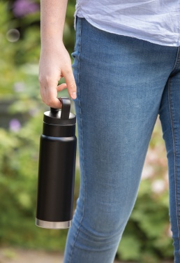 : Auslaufsichere Vakuum-Flasche mit Tragegriff