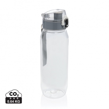 Logotrade Werbeartikel das Foto: Yide verschließbare Wasserflasche aus RCS rec. PET, 800ml