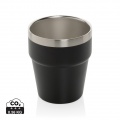 Clark Doppelwandige RCS Kaffeetasse 300ml, Schwarz