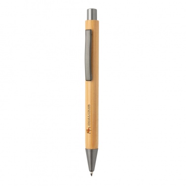 : Slim Design Bambus Stift