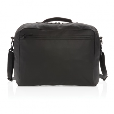 Logotrade werbemittel das Foto: Fashion schwarze 15,6" Laptoptasche, PVC-frei