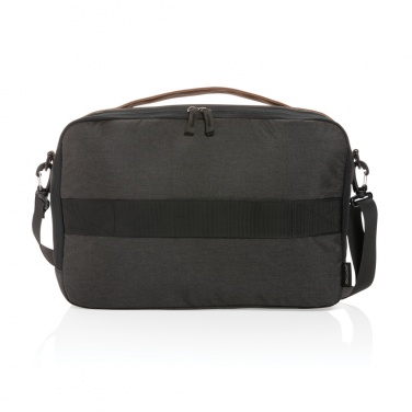 Logotrade Firmengeschenke das Foto: Impact AWARE™ 300D Two-Tone Deluxe 15.6" Laptop-Tasche