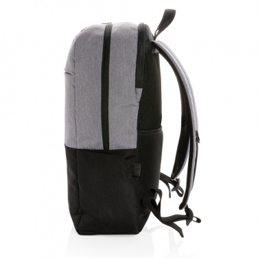 : Moderner 15.6" USB & RFID Laptop-Rucksack, PVC-frei