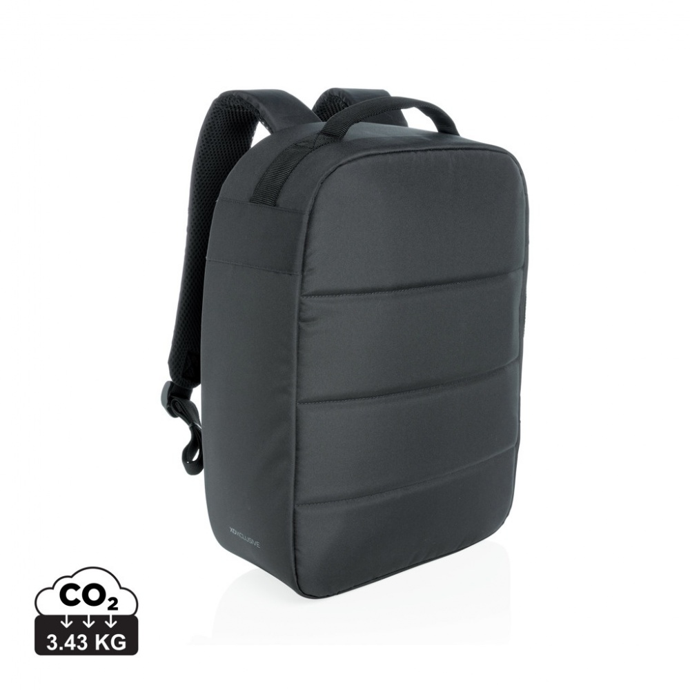 Logotrade Logogeschenke das Foto: Impact AWARE™ RPET Anti-Diebstahl 15,6" Laptop-Rucksack