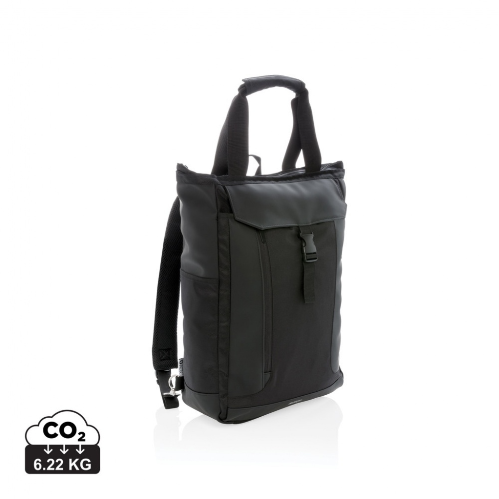 Logotrade werbemittel das Foto: Swiss Peak RFID 15" Laptop-Trage-Tasche PVC-frei