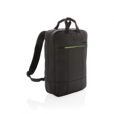 Logotrade Werbeartikel das Foto: Soho Business RPET 15.6" Laptop-Rucksack, PVC-frei