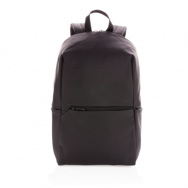 Logotrade werbemittel das Foto: Schicker PU 15.6" Laptop-Rucksack