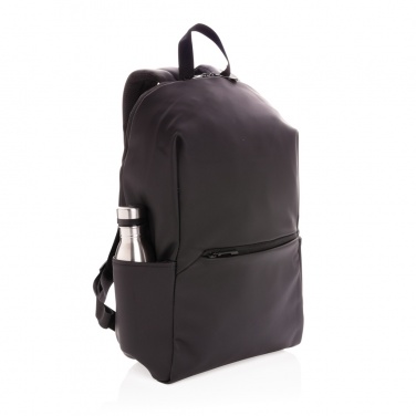 Logotrade Firmengeschenke das Foto: Schicker PU 15.6" Laptop-Rucksack