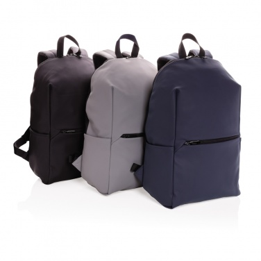 Logotrade Logogeschenke das Foto: Schicker PU 15.6" Laptop-Rucksack