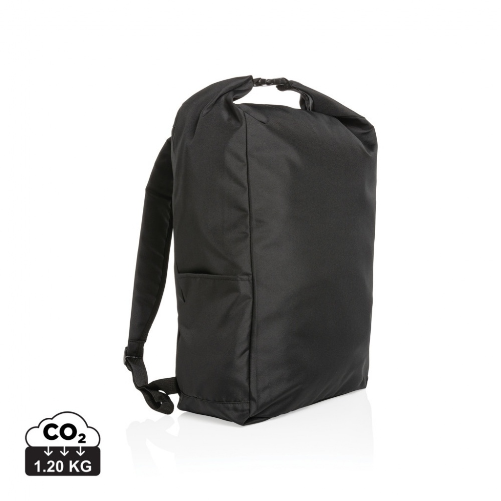 Logotrade Werbegeschenke das Foto: Impact AWARE™ RPET Basic Rolltop-Rucksack