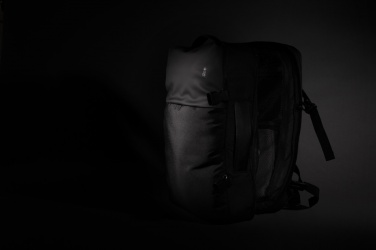 Logotrade Firmengeschenke das Foto: Swiss Peak AWARE™ RPET 15.6" erweiterbarer Wochenendrucksack