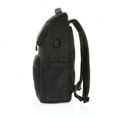 Logotrade Werbegeschenke das Foto: Swiss Peak AWARE™ RPET Voyager 15.6" Laptop Rucksack