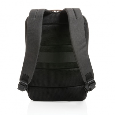 Logotrade Werbeartikel das Foto: Impact AWARE™ 300D Two-Tone Deluxe 15.6" Laptop-Rucksack