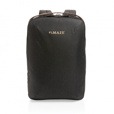 Logotrade Logogeschenke das Foto: Impact AWARE™ 300D Two-Tone Deluxe 15.6" Laptop-Rucksack