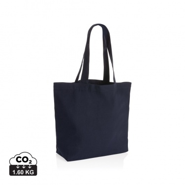 Logotrade Firmengeschenke das Foto: Impact Aware™ 240g/m² rcCanvas Shopper + Tasche, ungefärbt