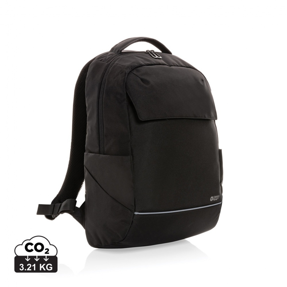 : Swiss Peak Brooke AWARE™ 15,6" Laptop-Rucksack aus rPET